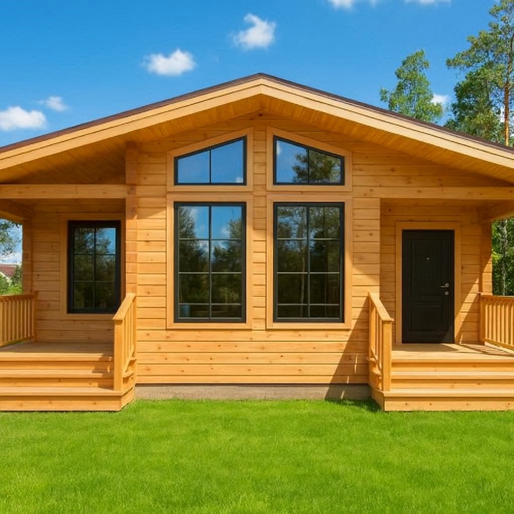 Тёплые дома быстрой сборки